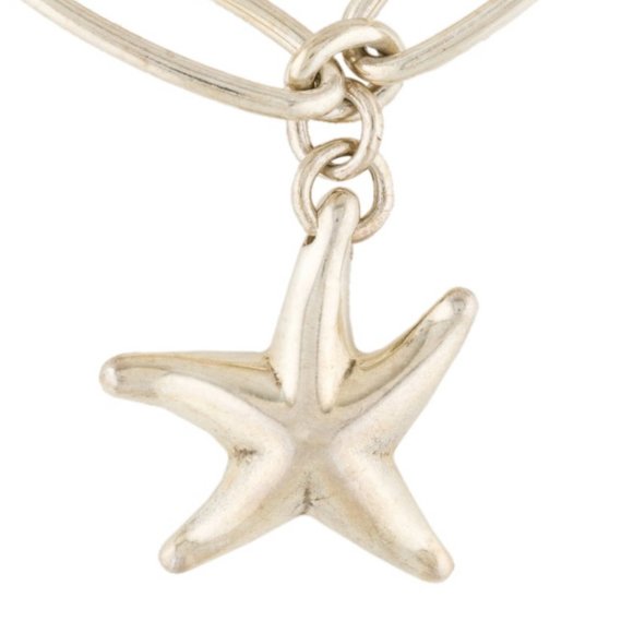 TIFFANY & CO. STERLING SILVER 925 STARFISH CHARM BRACELET - Picture 4 of 6